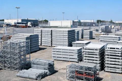 PERI regional formwork depot inventory